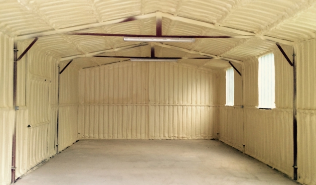 Утепление легких металлических конструкций комплектом Touch'n Seal Foam Kit